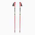 Kije narciarskie dziecięce LEKI Racing bright red/ black/ neon yellow