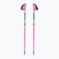 Kije narciarskie dziecięce LEKI Racing neon pink/ black/ neon yellow