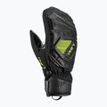 Rękawice narciarskie dziecięce LEKI WCR C-Tech 3D Junior Mitt black/ice lemon 2