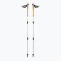 Kije trekkingowe LEKI Cross Trail TA white/goldbrown/black