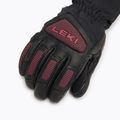 Rękawice narciarskie damskie LEKI Griffin Pro 3D black/rose 5