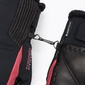 Rękawice narciarskie damskie LEKI Vallarta 3D Mitt black/ rose 6
