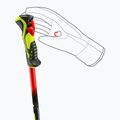 Kije narciarskie dziecięce LEKI WCR Evo Lite SL TR bright red/black/neon yellow 6