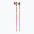 Kije narciarskie dziecięce LEKI WCR Pro Lite SL TR neon pink/black/neon yellow