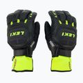 Rękawice narciarskie męskie LEKI Worldcup Race Flex S Speed System black/ice lemon 3