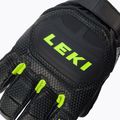 Rękawice narciarskie męskie LEKI Worldcup Race Flex S Speed System black/ice lemon 5