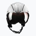 Kask narciarski CASCO SP-2 Visor Carbonic white 2