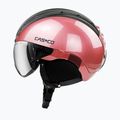 Kask narciarski CASCO SP-2 Visor Carbonic black/rose 7