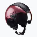 Kask narciarski CASCO SP-2 Carbonic Visor black/rose