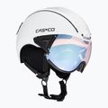 Kask narciarski CASCO SP-2 Visor Photomatic structured white glossy