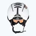 Kask narciarski CASCO SP-2 Visor Photomatic structured white glossy 3