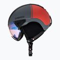 Kask narciarski CASCO SP-2 Visor Photomatic structured arsenic gray/red 5