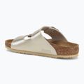 Klapki BIRKENSTOCK Arizona BF Narrow electric metallic gold 3
