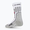 Skarpety MYFIT Skating white/grey 2