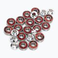 Kółka do rolek z łożyskami Powerslide PS One Spacer/Bearings 90 mm/82A 8 szt. red 3