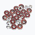 Kółka do rolek z łożyskami Powerslide PS One Spacer/Bearings 84 mm/82A 8 szt. red 3