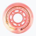 Kółka do rolek Powerslide Princess Girls Wheel 64 mm/80A 4 szt. red 2