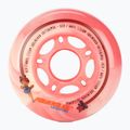Kółka do rolek Powerslide Princess Girls Wheel 76 mm/80A 4 szt. red 2