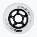 Kółka do rolek Powerslide Spinner 84 mm/88A 4 szt. white