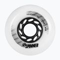 Kółka do rolek Powerslide Spinner 76 mm/88A 4 szt. white