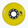 Kółka do rolek UNDERCOVER WHEELS Team 80 mm/86A 4 szt. yellow