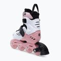 Rolki dziecięce Powerslide Khaan LTD Jr white/pink 3