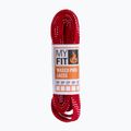 Sznurówki do rolek MYFIT Waxed Laces red/white stripes 2