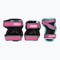 Zestaw ochraniaczy dziecięcych Powerslide Kids Pro Set grey/pink 2