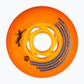 Kółka do rolek Powerslide King of Slides 4 szt. 76 mm/90A orange/orange 2