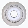 Kółka do rolek Powerslide Neons LED 76 mm/85A 4 szt. white
