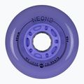 Kółka do rolek Powerslide Neons LED 80 mm/85A 4 szt. lilac