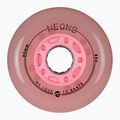 Kółka do rolek Powerslide Neons LED 80 mm/85A 4 szt. rose
