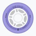 Kółka do rolek Powerslide Neons LED 84 mm/85A 4 szt. lilac