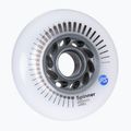 Kółka do rolek Powerslide Spinner 90 mm/88A 4 szt. white 2