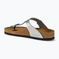 Japonki damskie BIRKENSTOCK Gizeh BF Regular silver 3