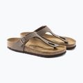 Klapki BIRKENSTOCK Gizeh Birkibuc Narrow mocca 10