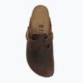 Klapki BIRKENSTOCK Boston LEOI Narrow habana 5