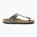 Klapki BIRKENSTOCK Gizeh Birkibuc Narrow stone 2