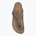 Klapki BIRKENSTOCK Gizeh Birkibuc Narrow stone 5