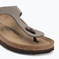 Klapki BIRKENSTOCK Gizeh Birkibuc Narrow stone 7