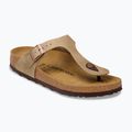 Klapki BIRKENSTOCK Gizeh Oiled Leather tabacco brown