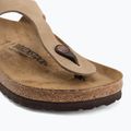 Klapki BIRKENSTOCK Gizeh Oiled Leather tabacco brown 7