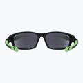 Okulary przeciwsłoneczne dziecięce UVEX Sportstyle 507 black matt/green/mirror green 9