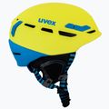 Kask narciarski UVEX P.8000 tour lime/blue mat 4