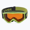 Gogle narciarskie dziecięce UVEX Speedy Pro Jr lightgreen/lasergold 2