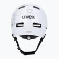 Kask dziecięcy UVEX Kid 3 white flower/black 4