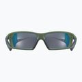 Okulary przeciwsłoneczne UVEX Sportstyle 225 olive green mat/mirror silver 9