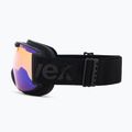 Gogle narciarskie UVEX Downhill 2000 S CV black matt/mirror blue colorvision yellow 4