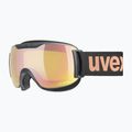 Gogle narciarskie UVEX Downhill 2000 S black matt/mirror rose colorvision yellow 8