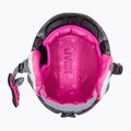 Kask narciarski dziecięcy UVEX Manic pink penguin 5